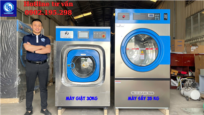 Các dòng máy giặt công nghiệp phổ biến tại thị trường Việt Nam 2025